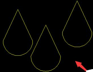 我們如何用CAD繪制水滴圖形呢？