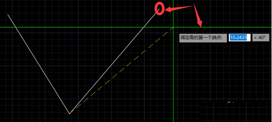 CAD中dan命令的用法