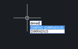 CAD半徑標(biāo)注快捷鍵